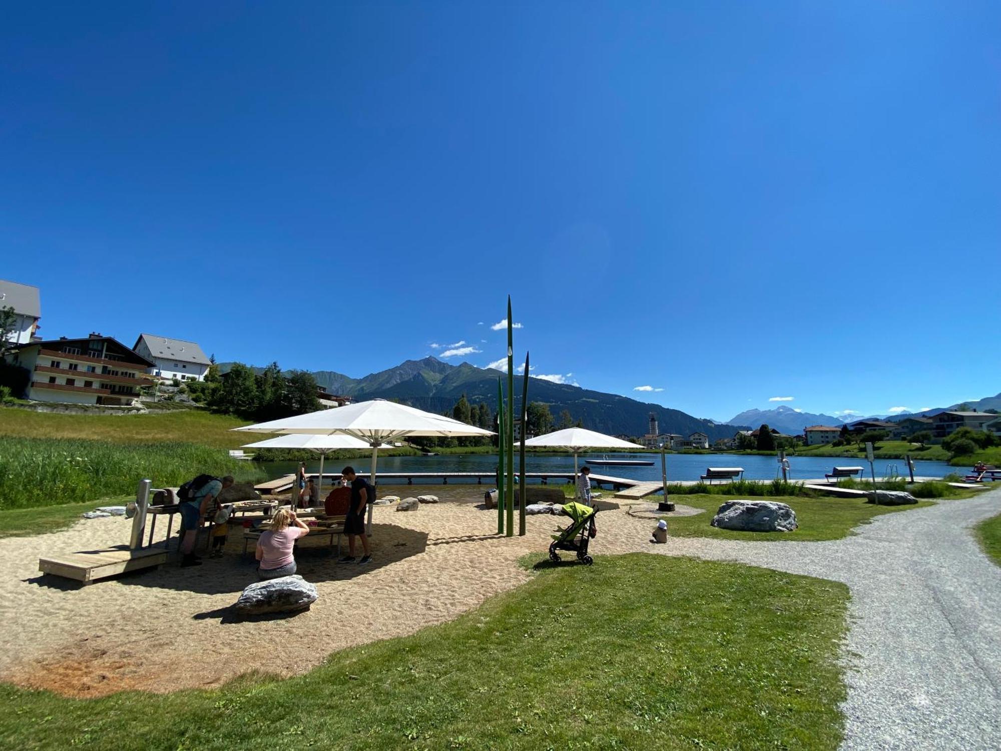 Casa Al Lag - Direkt Am Laaxersee Exterior photo
